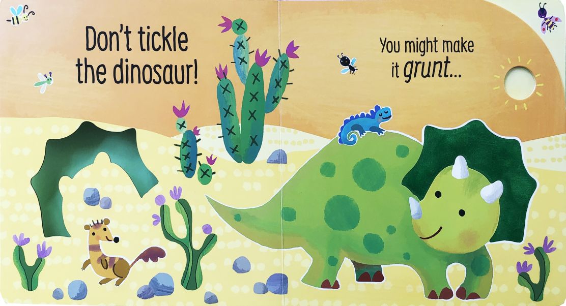 Don't Tickle the Dinosaur!