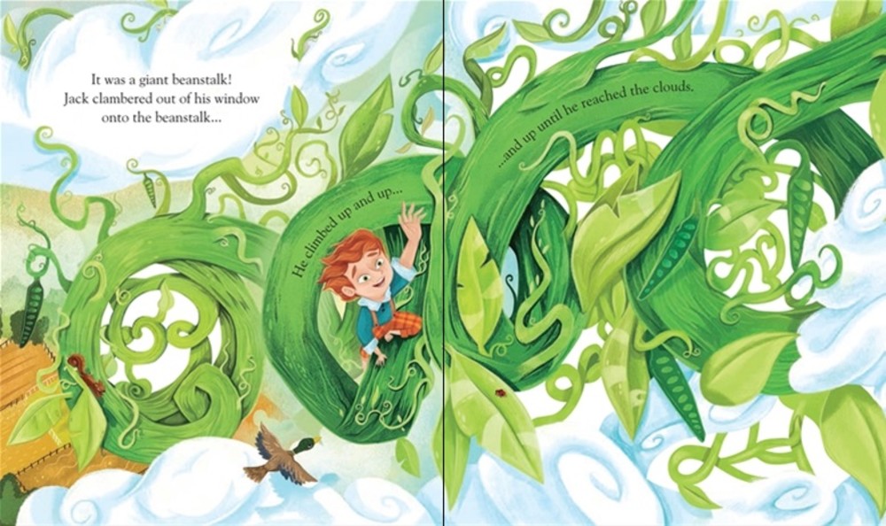 Peep inside a fairy tale: Jack and the Beanstalk