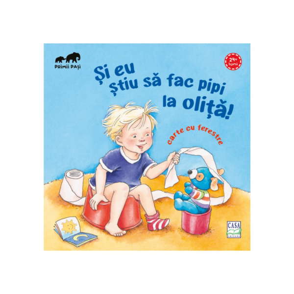 Și eu știu să fac pipi la oliță!